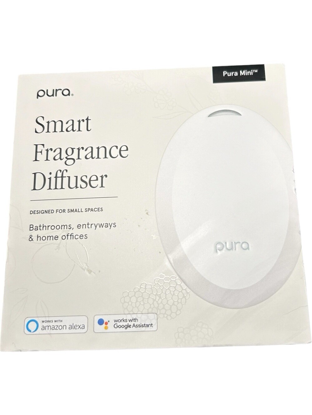 Pura Mini Smart Fragrance Diffuser - No Fragrance - New / Open Box